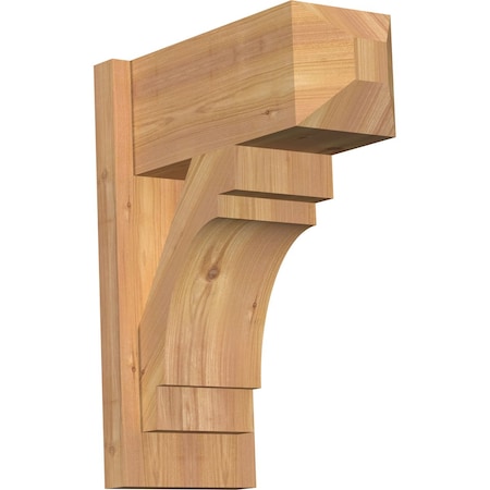 Merced Craftsman Smooth Outlooker, Western Red Cedar, 7 1/2W X 16D X 20H